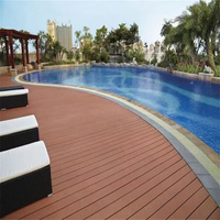 Plancher extérieur en composite bois-plastique Vanjoin, imperméable et antidérapant, planches de terrasse imperméables