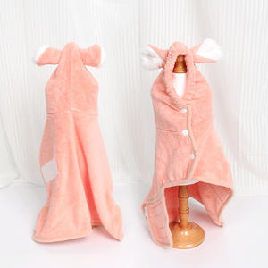 Albornoz para Mascotas OEM, Ropa <span class=keywords><strong>de</strong></span> Secado Rápido para Perros, Toalla Envolvente para Todo el Cuerpo para Gatos, Albornoz Grueso para <span class=keywords><strong>Baño</strong></span> <span class=keywords><strong>de</strong></span> Mascotas - Product Image 1