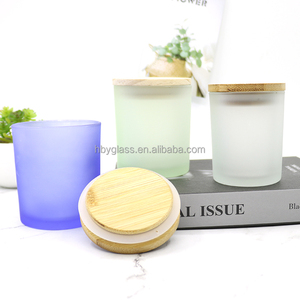 Portavelas <span class=keywords><strong>de</strong></span> Vidrio Esmerilado Ru Star - Recipiente para Velas para Decoración del Hogar - Product Image 6