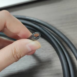 Ventes d'usine XLPO gaine conducteur en cuivre étamé rouge noir <span class=keywords><strong>4mm2</strong></span> 6mm2 câble photovoltaïque cc 0.6/1kv câbles d'alimentation électrique solaire - Product Image 3