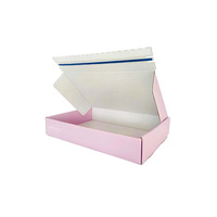 Revestimiento UV en relieve personalizado de alta eficiencia, laminación mate brillante rígida para comercio electrónico, papel corrugado para embalaje de regalo