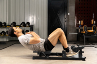 BNcompany Material de acero Deep Sissy Squat Bench Resistencia ajustable Máquina de ejercicio de piernas Estación de gimnasio en casa multifunción