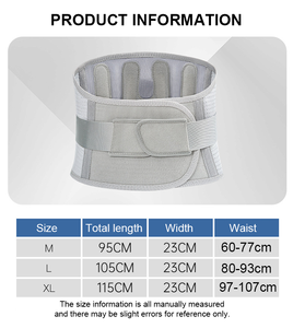 AOFIT Universal Back Straightening Compression Work Waist Protector Lumbar Sacral Support Belt - Product Image 4