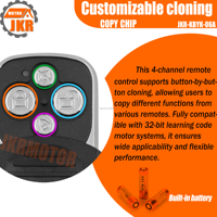 Reemplazo del transmisor de control remoto clon de 433MHz a precio de fábrica para puerta de motor universal