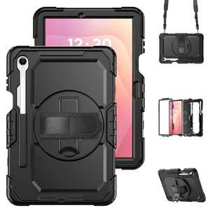 Funda protectora para tableta para Samsung TAB S8 S9 S10 S11 Ultra 14,6 X920 X910 X916 <span class=keywords><strong>X900</strong></span> X936, correa de mano de silicona para hombro, funda de película suave - Product Image 3