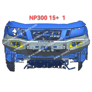 HM Navara NP300 pare-chocs avant en acier pour Navara Np300 2015-2022 avec protecteur - Product Image 3