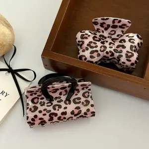 Manufacturer Korea Design 5 CM Cellulose Clips Bag Shapes Fashion Mini Acetate Hair Claw Clips
