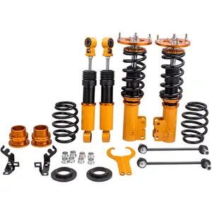 MaXpeedingrods düşürücü süspansiyon kiti ayarlanabilir Damper Coilovers için Chevrolet kobalt baz/LS/LT/LTZ/spor/SS 05-10