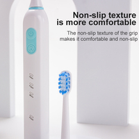 Brosse à dents électrique souple haute fréquence 38000 vpm, étanche IPX7, pour adultes, pour les soins bucco-dentaires