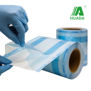 Rotolo di sterilizzazione con pieghe per autoclave, rotolo di buste per sterilizzazione, imballaggio per sterilizzazione - Product Image 1