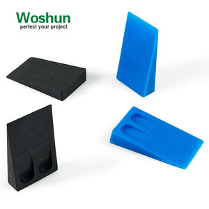 Woshunマルチサイズ高品質プラスチック製シムズウェッジプレキャストパネル製プラスチック製ウェッジレベリング用ウェッジプラスチックパッカー - Product Image 6