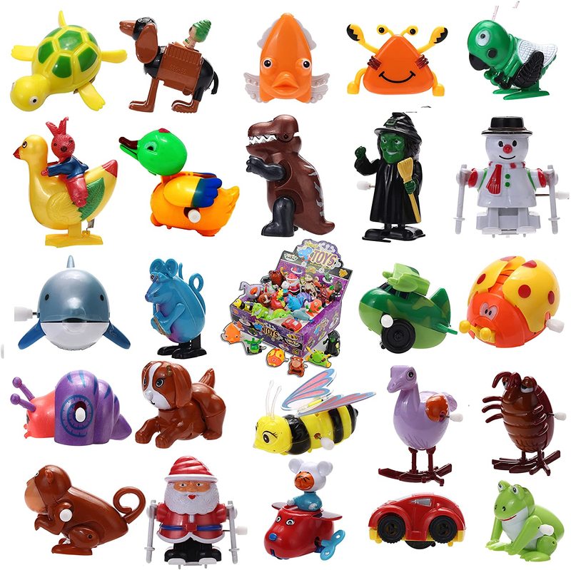 Assorted Animal Wind up Toys for