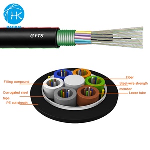 <span class=keywords><strong>Câble</strong></span> de <span class=keywords><strong>fibre</strong></span> <span class=keywords><strong>optique</strong></span> G652D personnalisé, 4 8 96 cœurs, 10 pièces, pour l'<span class=keywords><strong>extérieur</strong></span>, cordon mode unique - Product Image 3