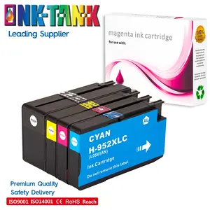 INK-TANK 952XL 956XL 952 956 XL Cartucho de tinta InkJet compatível para HP952XL para HP 952 OfficeJet Pro 8710 8720 7740 7720 Impressora