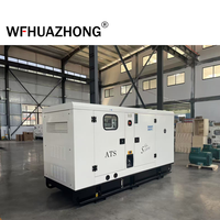 Générateur diesel électrique silencieux 100kw 120kw 125kva 150kva Centrales électriques diesel insonorisées