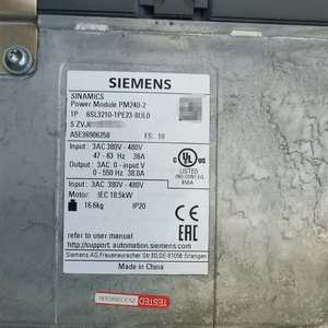 Módulo de Potencia PM240-2 6SL3210-1PE22-7UL0/6SL3210-1PE23-3UL0/6SL3210-1PE23-8UL0 en Stock, Vendedor de Oro - Product Image 1