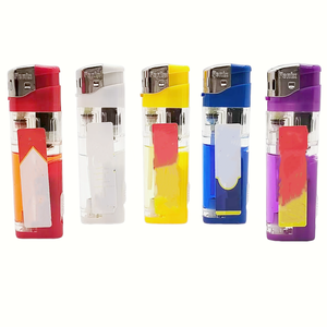 Encendedor <span class=keywords><strong>de</strong></span> Cigarrillos <span class=keywords><strong>de</strong></span> Plástico Clásico Premium Personalizado, Diseño LED Moderno, Recargable, Económico - Product Image 5