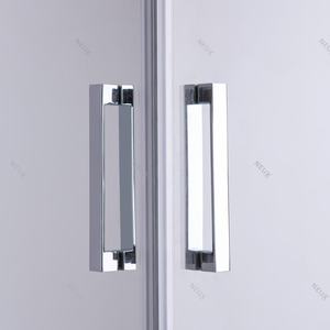 Offre Spéciale <span class=keywords><strong>Prix</strong></span> Usine <span class=keywords><strong>Cabine</strong></span> de <span class=keywords><strong>Douche</strong></span> à Double Porte Coulissante en Verre avec Plateau Rectangulaire et Cadre en Verre Trempé de 6 mm - Product Image 4