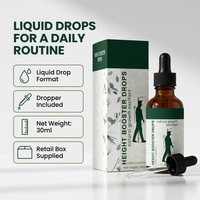 Gouttes pour la croissance en hauteur 30ml – Complément liquide naturel pour la croissance – OEM ODM Marque Privée