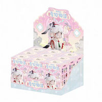 Popular Caja Sorpresa Original KASA Fantastic Tales, Material ABS, Figura Miniatura de Chica Extraña y Adorable, 12+ Adornos Decorativos para Escritorio, Cumpleaños
