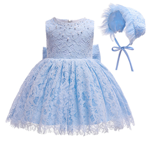 DMFGD, disfraces de princesa para niños, dulce gasa esponjosa, boda, primera comunión, vestidos de flores para niñas con encaje, vestido para niños - Product Image 1