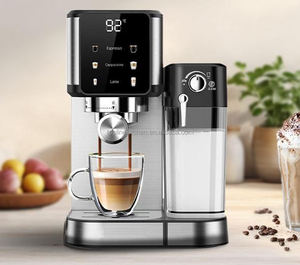 Máquina de café expreso italiano con tanque de leche de 500ml, máquina de café eléctrica, capuchino, 19 Bar, <span class=keywords><strong>cafetera</strong></span> táctil Digital - Product Image 2