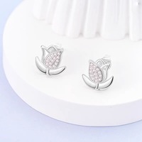Mode anting Hoop wanita liontin telinga melingkar S925 mode Earbobs ular earlet pernyataan untuk wanita gadis hadiah ulang tahun