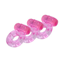 Anillo Vibrador de Silicona de Alta Calidad para Pene, Juguete Sexual para Agrandamiento del Pene Masculino