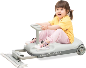 Mini Kart Elettrico Pieghevole 12V CE per Bambini Macchina Lavapavimenti <span class=keywords><strong>Aiuto</strong></span> Domestico e Bicicletta Senza Pedali per Primi Passi - Product Image 1