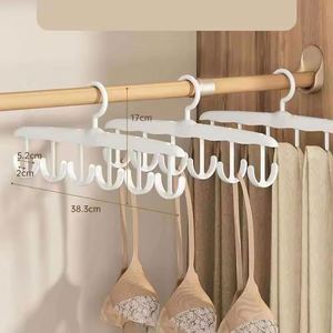 En gros, Cintre multifonctionnel à crochets pour sous-vêtements et cravates, pour la maison et le dortoir, séchoir à vêtements ondulé - Product Image 3