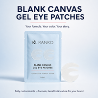 Patchs Hydrogel Personnalisables Sous les Yeux à Marque Blanche, Formule Personnalisée, Texture Gelée Blanche, Soin des Yeux, Produits de Soin de la Peau