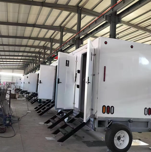 3 Unità di Bagni Portatili Personalizzati di Lusso, Rimorchi WC Mobili per Esterni - Product Image 5