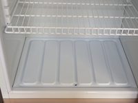 Réfrigérateur à double porte vitrée pour buffet de restaurant