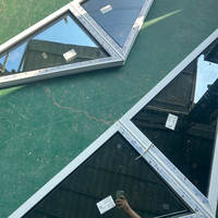Arc de fenêtre incurvé personnalisable au design français Filet d'écran en fibre de verre trempé en vinyle Upvc pour fenêtres en plastique