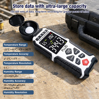 Luxmètre numérique USB, capteur intelligent, écran LCD rétroéclairé, haute précision, large plage 0-400000 Lux, calibrateur