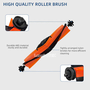 Xiaomi Robot <span class=keywords><strong>Vacuum</strong></span> x20 <span class=keywords><strong>Plus</strong></span> apto para <span class=keywords><strong>X10</strong></span> +/ X20 +/ X20 <span class=keywords><strong>Plus</strong></span> cepillo lateral de rodillo principal filtro Hepa almohadilla de tela de mopa piezas de bolsa de polvo - Product Image 2