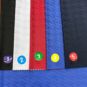 <span class=keywords><strong>100</strong></span> <span class=keywords><strong>Polyester</strong></span> 165gsm Jacquard vải dệt kim Wicking vật liệu tái chế cho bé trai bóng rổ và bóng đá Jersey Trắng Jersey - Product Image 4