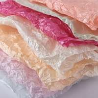 Nouveau Papier Nacré Épais Imperméable Style Minimaliste 50*70 cm pour Emballage Floral ; Idéal comme Base de Protection