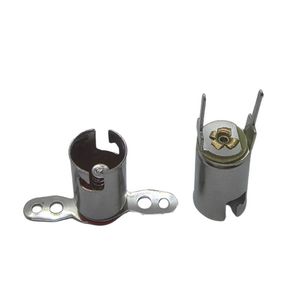 <span class=keywords><strong>Support</strong></span> de lampe à baïonnette <span class=keywords><strong>BA9S</strong></span> B9 en métal avec prise à 2 broches pour voyant d'instrument de tableau de bord de voiture - Product Image 1