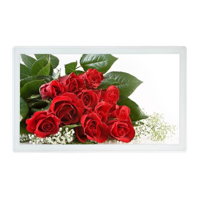 Monitor 21.5 Inch White Capacitive Touch Screen Monitor Kiosk Open-frame Outdoor Industrial  LED Display