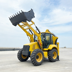 Nouvelle conception de machines de terrassement les <span class=keywords><strong>moins</strong></span> chères avec 2 fonctions : chargeur frontal et pelle rétrocaveuse - Product Image 5