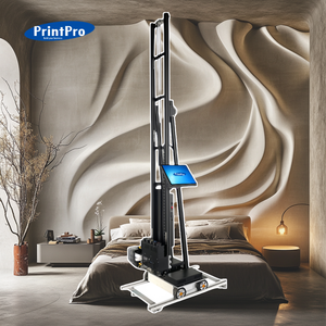 Printpro เครื่องพิมพ์ผนัง3D เครื่องพิมพ์ผนังแนวตั้งเครื่องพิมพ์ยูวีอิงค์เจ็ทสำหรับผนังจิตรกรรมและเครื่องพิมพ์ปากกา - Product Image 1