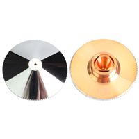 Nosel Pemotong Laser Diameter 28mm*15mm Lapisan Tunggal atau Ganda Berlapis Krom untuk Mesin Pemotong Laser, Suku Cadang Peralatan Laser