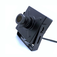 Caméra IP miniature 5MP/12MP Ultra HD avec objectif fixe 2.8/3.6/6mm, câble PoE, 41(L) X 41(W) X 16(H)mm