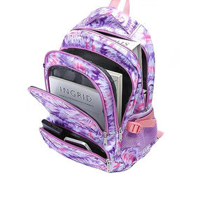 Ensembles scolaires personnalisés avec impression par sublimation, sacs à dos élégants pour étudiants, grande capacité, sac à dos pour adolescentes, sac à dos pour livres - Product Image 4