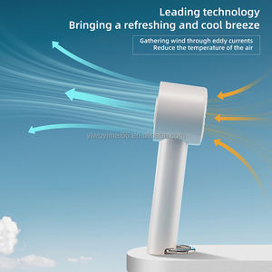 Ventilador Turbo recargable por USB portátil, Mini ventilador de lectura de pantalla portátil <span class=keywords><strong>para</strong></span> uso en exteriores, regalo perfecto <span class=keywords><strong>para</strong></span> niños, coche y <span class=keywords><strong>novia</strong></span> - Product Image 4