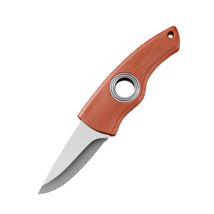 Bearing Rotating Knife Stainless Steel 7cm Blade Compact Design Outdoor Survival Fruit Knife Portable Picnic Tool - Product Image 5