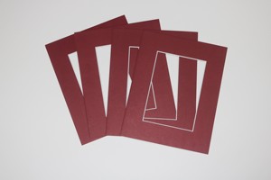 <span class=keywords><strong>Passe</strong></span>-paerout de papier de cadre photo de noyau blanc d'épaisseur de 2.0mm pour l'encadrement à la maison - Product Image 6