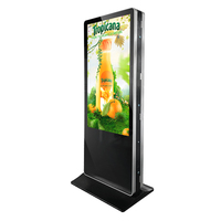 Pantalla Digital Inteligente de 55 Pulgadas para Interiores, 700 Nits, Android 14, 4K, Pantalla Dual