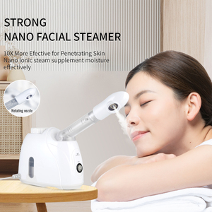Professional Electric Herbal Hydrating Lightening Nourishing Facial <b>Steamer</b> Spa Beauty Salon Household Nano Ionic Hair <b>Steamer</b> - Product Image 3